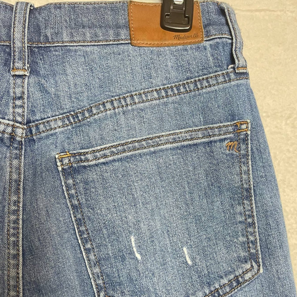 Madewell The‎ Perfect Vintage Women's Light Wash Crop Jeans Size 27 - Picture 4 of 8